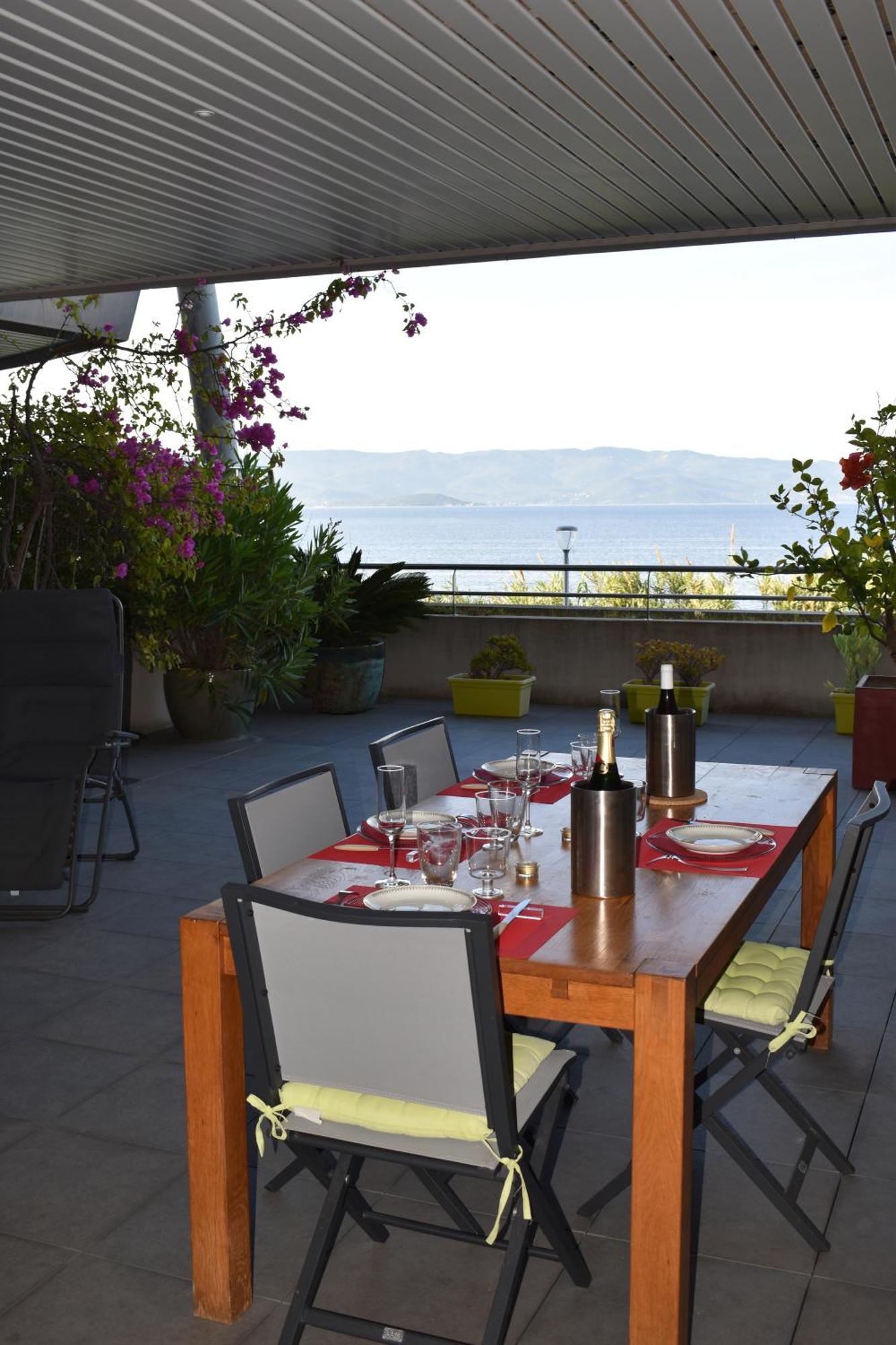 Ajaccio Splendide Vue Mer Dış mekan fotoğraf